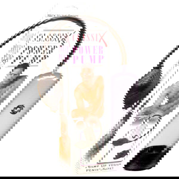 Classix Power Pump - Clear Penis Pump - Shhh...