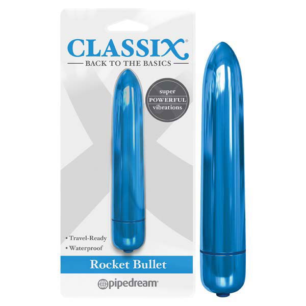 Classix Rocket Bullet - Metallic 8.9 cm Bullet - Shhh...