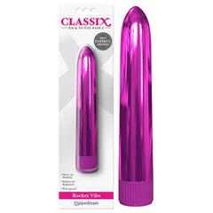 Classix Rocket Vibe - Metallic 17.8 cm (7'') Vibrator - Shhh...