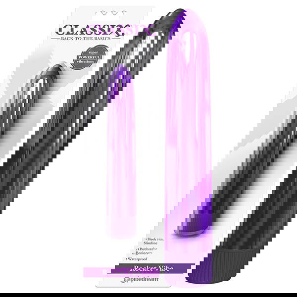Classix Rocket Vibe - Metallic 17.8 cm (7'') Vibrator - Shhh...
