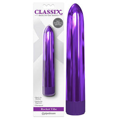 Classix Rocket Vibe - Metallic 17.8 cm (7'') Vibrator - Shhh...