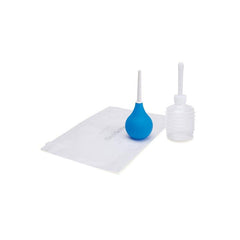 CleanScene 4 Piece Travel Bulb Douche Set - Blue - Shhh...