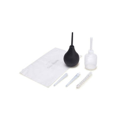 CleanScene 7 Piece Anal Douche Set with Flexible Tip Head - Shhh...