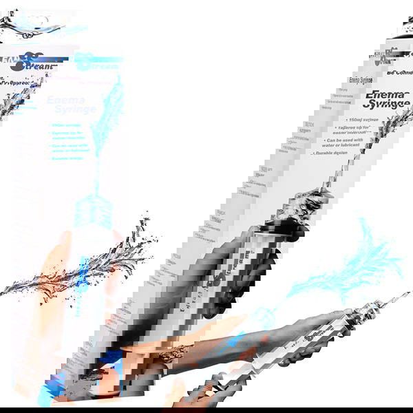 CleanStream 150ml Enema Syringe - Cleanser Syringe - Shhh...