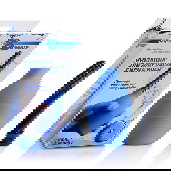 CleanStream Premium One-Way Valve Enema Douche - Shhh...