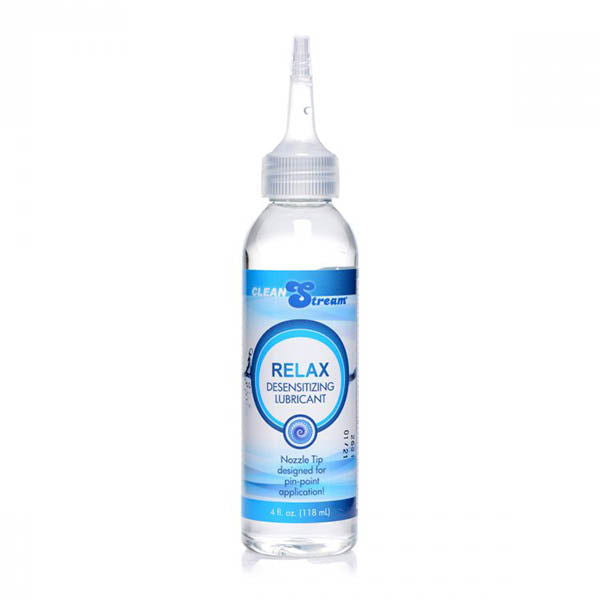 CleanStream Relax Desensitising Lubricant with Nozzle Tip - 118 ml Bottle - Shhh...
