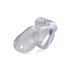 Clear Captor Chastity Cage - Large - Shhh...