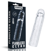 Clear Penis Extender Sleeve adds 50mm - Shhh...