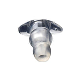 Clear View Hollow Anal Plug Medium - Shhh...