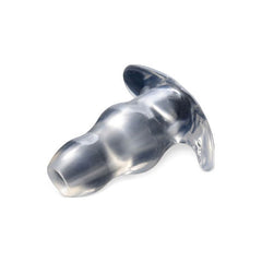 Clear View Hollow Anal Plug Medium - Shhh...