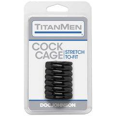 Cock Cage Black - Shhh...