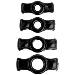 Cock Ring Set Black - Shhh...