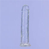 Crystal Dildo Straight 7in Clear - Shhh...