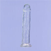 Crystal Dildo Straight 9in Clear - Shhh...