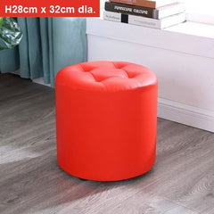 Cylindrical stools in a range of colours to suit your playroom - Shhh...