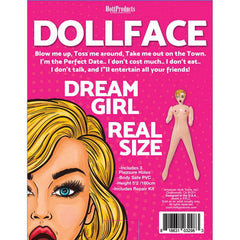 Doll Face Blow Up Doll - Shhh...