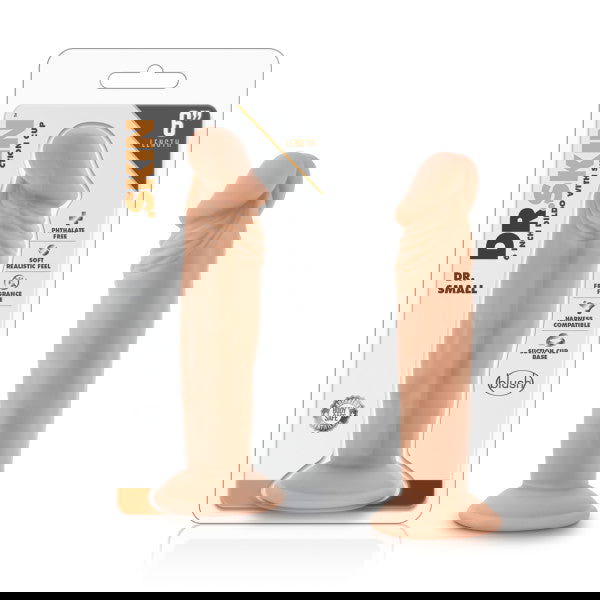Dr. Skin Dr. Small 6" Flesh Dildo - Shhh...