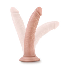 Dr Skin 7in Cock With Suction Cup Vanilla - Shhh...