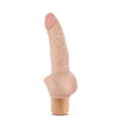 Dr Skin Cock Vibe 12 8in Vibrating Cock Beige - Shhh...