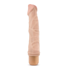 Dr Skin Cock Vibe 6 8.5in Vibrating Cock Beige - Shhh...