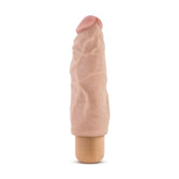 Dr Skin Cock Vibe 9 7.5in Vibrating Cock Beige - Shhh...