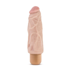 Dr Skin Cock Vibe 9 7.5in Vibrating Cock Beige - Shhh...