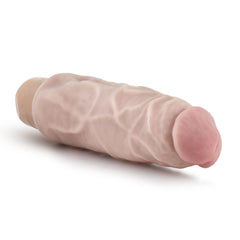 Dr Skin Cock Vibe 9 7.5in Vibrating Cock Beige - Shhh...