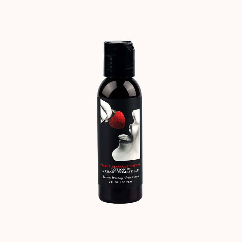 EB Edible Massage Lotion - Strawberry - Shhh...
