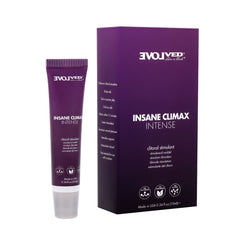Evolved INSANE CLIMAX INTENSE Clitoral Stimulation Gel - 10 ml Tube