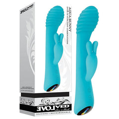 Aqua Bunny - 21.3 cm (8.4'') USB Rechargeable Rabbit Vibrator