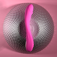Evolved SUGAR RUSH 21.6 cm USBR Silicone Vibrator - Pink