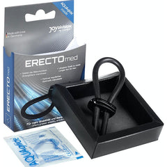 ERECTOmed Adjustable Cock Ring Black for erectile dysfunction - Shhh...