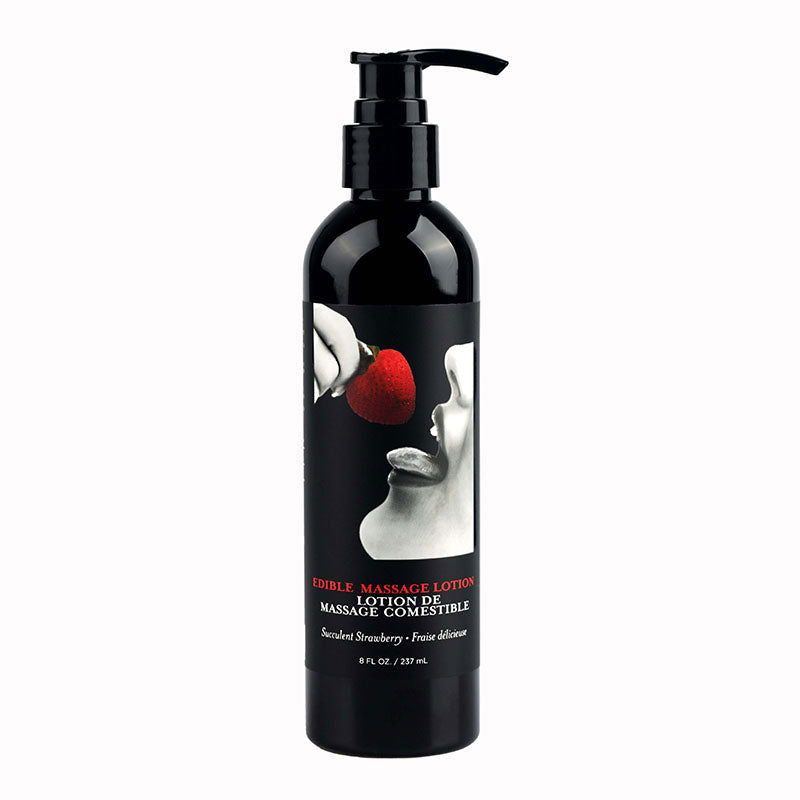 Edible Massage Lotion - Strawberry - Shhh...