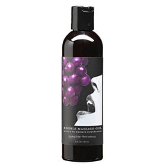 Edible Massage Oil - Gushing Grape 237 ml - Shhh...