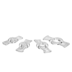 Endurance Clear 4 Ring Penis Set - Shhh...