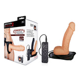 Erection Assistant 2 Vibrating Hollow Strap-On - 21.5 cm Vibrating Hollow Strap-On - Shhh...