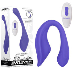 Evolved ANYWHERE VIBE - USB Rechargeable Flexible Vibe with Remote - Shhh...