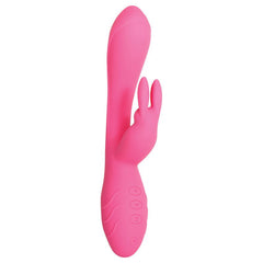 Evolved Bunny Kisses - 20 cm USB Rechargeable Rabbit Vibrator - Shhh...