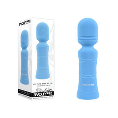 Evolved Out Of The Blue - 10.5 cm USB Rechargeable Mini Massager Wand - Shhh...
