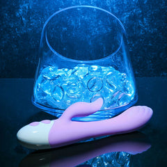 Evolved PLEASING PETAL - Lilac 19.7 cm USB Rechargeable Rabbit Vibrator - Shhh...