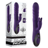 Evolved RASCALLY RABBIT - 22.9 cm USB Rechargeable Rabbit Vibrator - Shhh...