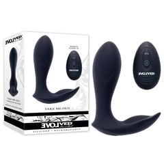 Evolved TAKE ME OUT Ride On Vibrator -Black - Shhh...