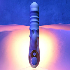 Evolved The Ringer - 23.8 cm USB Rechargeable Rabbit Vibrator - Shhh...