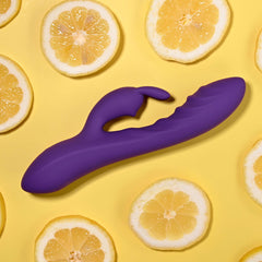 Evolved WAVY RABBIT Vibrator - Purple - Shhh...