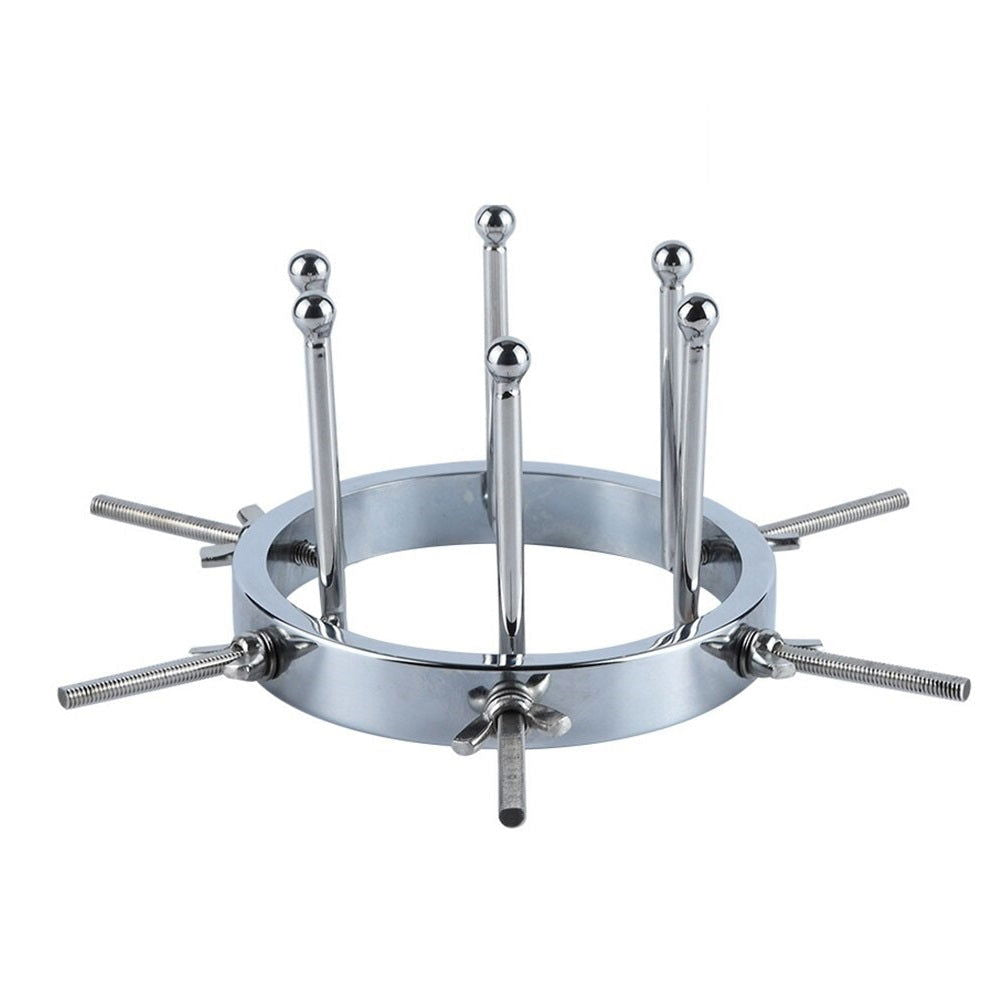 Extreme Anal Speculum in stainless steel for extreme BDSM play and fisting sex - Shhh Online Australia