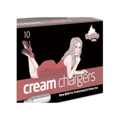 Ezywhip Ultra Cream 8g N2O Chargers 10 Pc - Shhh...