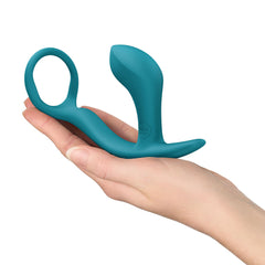 Fun Factory BOOTIE RING Bottle Green - Bottle Green 14.7 cm Anal Plug with Cock Ring