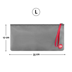 Fun Factory TOYBAG L - Dark Grey Large Toy Storage Bag