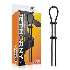 Jet Horny - Adjustable Cock & Ball Lasso Ring