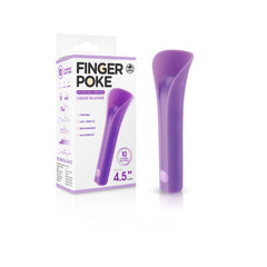 Finger Poke 11cm Rechargeable Stimulator - Purple